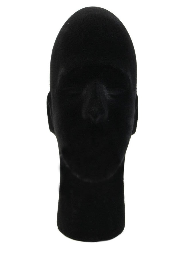 LIAMTU Male Wigs Display Mannequin Head Stand Model HTC Vive VR Headsets Mount Styrofoam Foam Black - Image 3